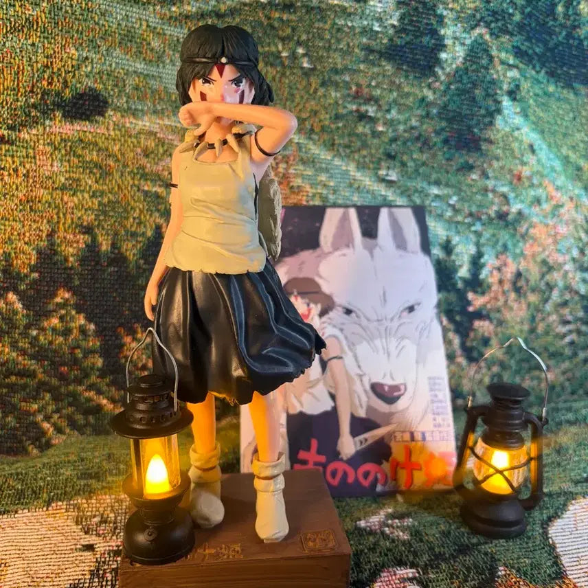[BUNJANG] Studio Ghibli Princess Mononoke Figure / 원령공주 모노노케히메 피규어