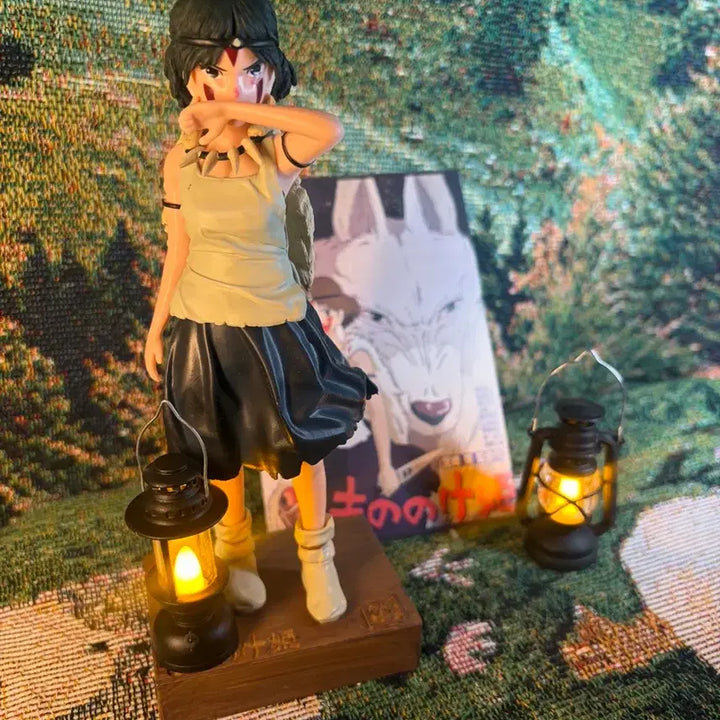 [BUNJANG] Studio Ghibli Princess Mononoke Figure / 원령공주 모노노케히메 피규어