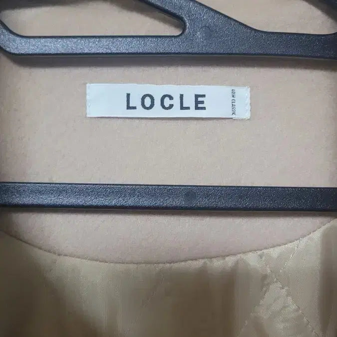 [BUNJANG] Low Classic LOCLE 17 Winter Half Coat Beige / 로우클래식 LOCLE 17 윈터 로클 하프 코트 베이지