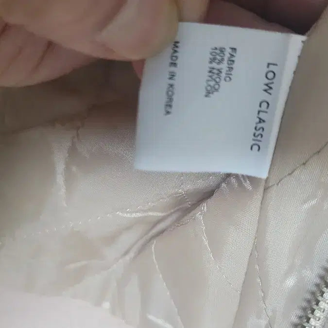 [BUNJANG] Low Classic LOCLE 17 Winter Half Coat Beige / 로우클래식 LOCLE 17 윈터 로클 하프 코트 베이지