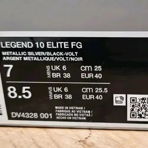 [BUNJANG] Nike Tiempo Legend 10 Elite FG (Size 250) / [새제품]나이키 티엠포 레전드 10 엘리트 fg (250)