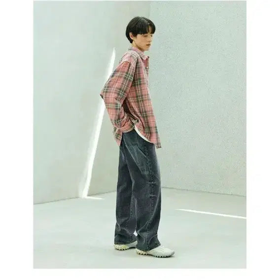 [SOLD OUT] 시그니처 소프트 브러쉬 카펜터  데님 팬츠 XL