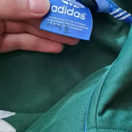 [BUNJANG] Adidas Green Europa Track Top Firebird / 아디다스 그린 유로파 트랙탑 져지 100 파이어버드