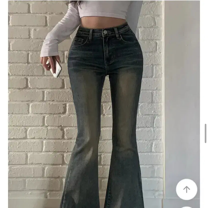 [BUNJANG] Vintage Washed Bootcut Denim Pants / 빈티지 워싱 부츠컷 데님 팬츠 (새상품)