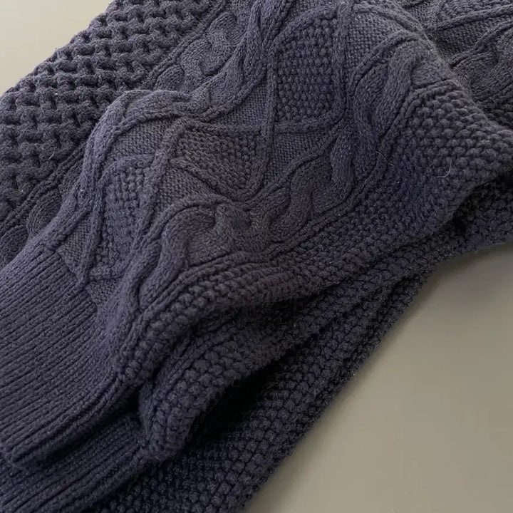 [BUNJANG] Polo Ralph Lauren Cable Knit Cotton Sweater / [L] 폴로 랄프로렌 꽈배기 코튼 니트