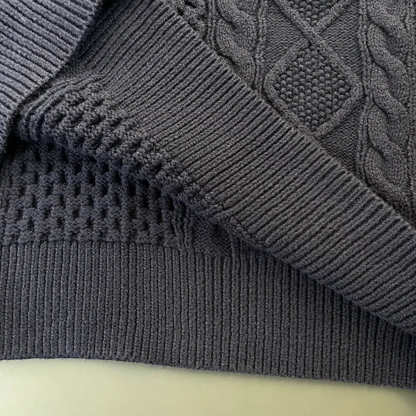[BUNJANG] Polo Ralph Lauren Cable Knit Cotton Sweater / [L] 폴로 랄프로렌 꽈배기 코튼 니트