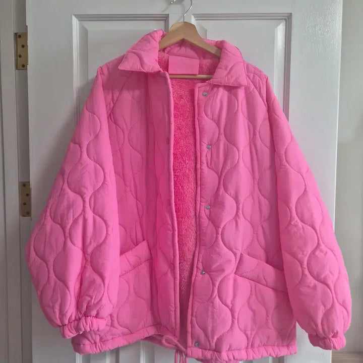 [BUNJANG] Pink Padded Jacket / @분홍 패딩feer