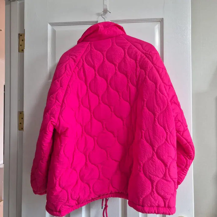 [BUNJANG] Hot Pink Padded Jacket / @핫핑크 패딩