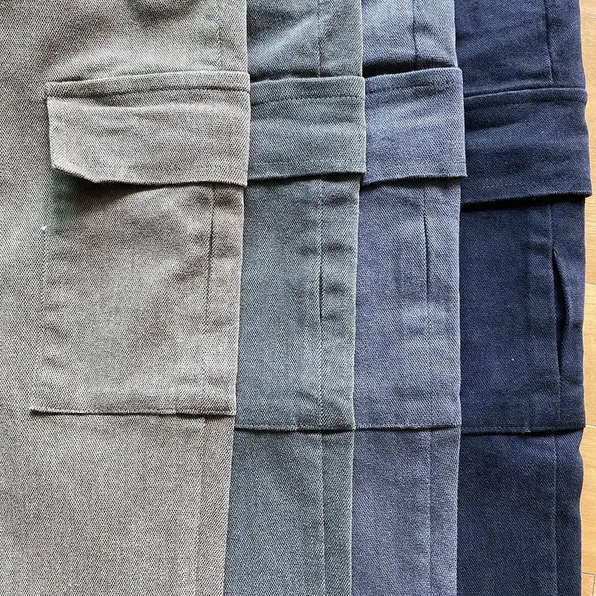 [BUNJANG] Unbranded Washed Cotton Strap Banding Jogger Pants / <봄신상품> 봄가을용 워싱면 스트랩밴딩 무지조거팬츠