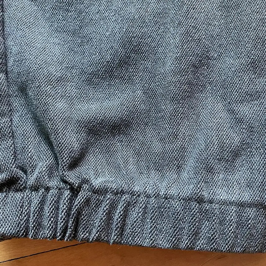 [BUNJANG] Unbranded Washed Cotton Strap Banding Jogger Pants / <봄신상품> 봄가을용 워싱면 스트랩밴딩 무지조거팬츠