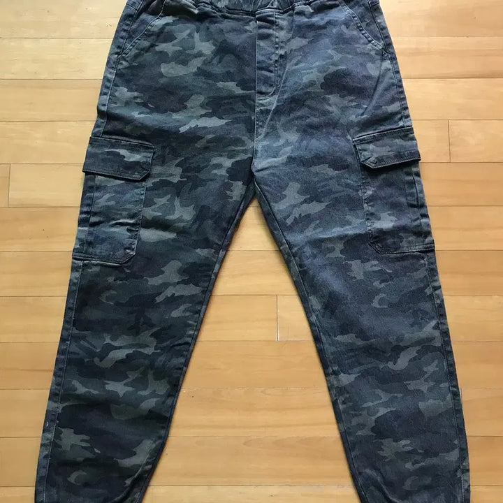 [BUNJANG] Spring/Autumn Washed Cotton Cargo Jogger Pants / <봄신상품> 봄가을용 워싱면 스트랩밴딩 카고조거팬츠