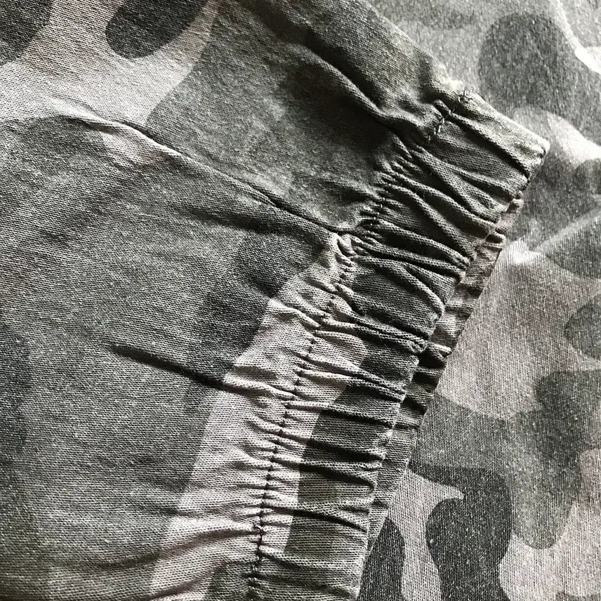 [BUNJANG] Spring/Autumn Washed Cotton Cargo Jogger Pants / <봄신상품> 봄가을용 워싱면 스트랩밴딩 카고조거팬츠