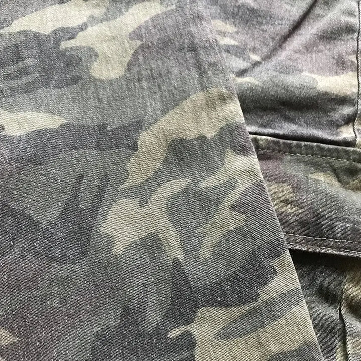 [BUNJANG] Spring/Autumn Washed Cotton Cargo Jogger Pants / <봄신상품> 봄가을용 워싱면 스트랩밴딩 카고조거팬츠