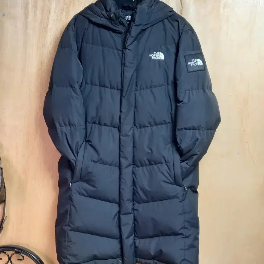 [BUNJANG] North Face Black Long Padded Jacket (Size 160) / 노스페이스 롱패딩 블랙 160  11~12세