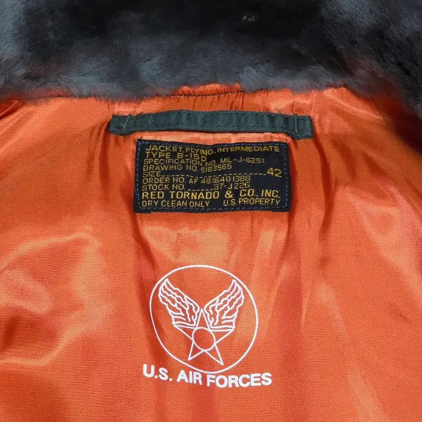 [BUNJANG] Red Tornado B-15D Bomber Jacket / 레드 토네이도 B-15D 점퍼 42사이즈