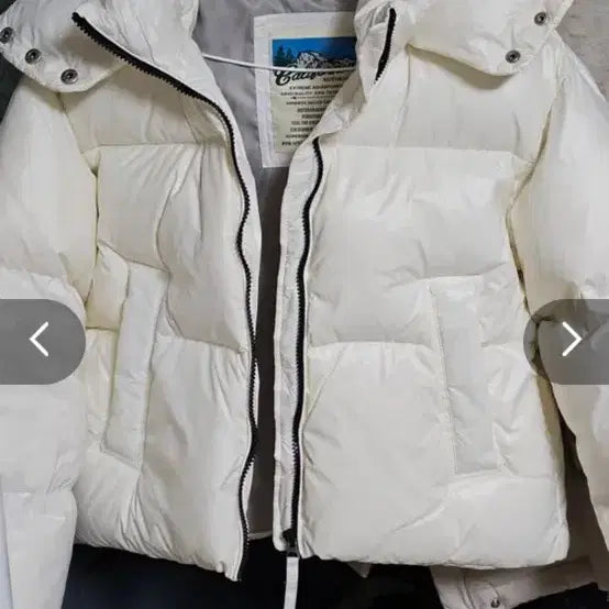 [BUNJANG] Who.A.U California Shiny Short Puffer Jacket / California 후아유 유광숏푸퍼S