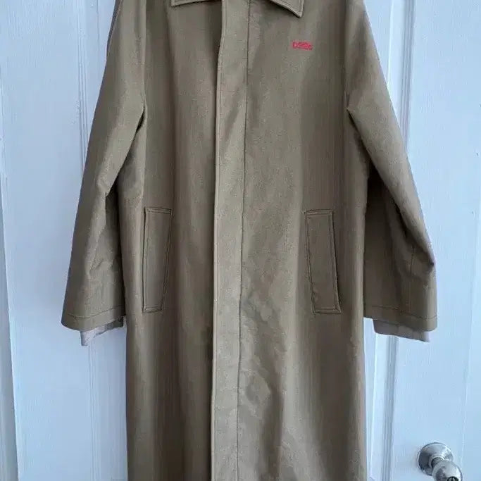 [BUNJANG] 032C Khaki Cotton Trench Coat / (분더샵) 032C 남성 트렌치코트