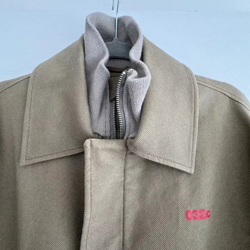 [BUNJANG] 032C Khaki Cotton Trench Coat / (분더샵) 032C 남성 트렌치코트