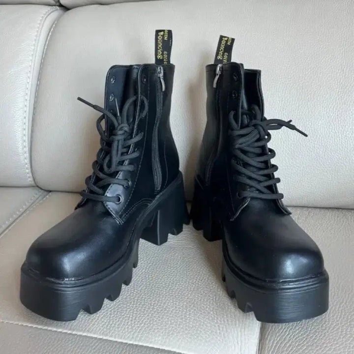 [BUNJANG] Mary Jane Platform Boots / 신발 대여 스탠딩화 메리제인 구두 부츠 6cm 8cm 7cm