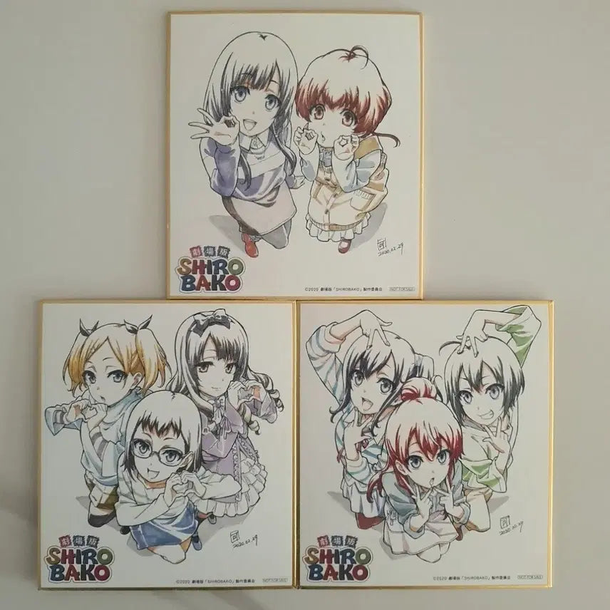 [BUNJANG] Shirobako The Movie Special Item / 극장판 시로바코 특전