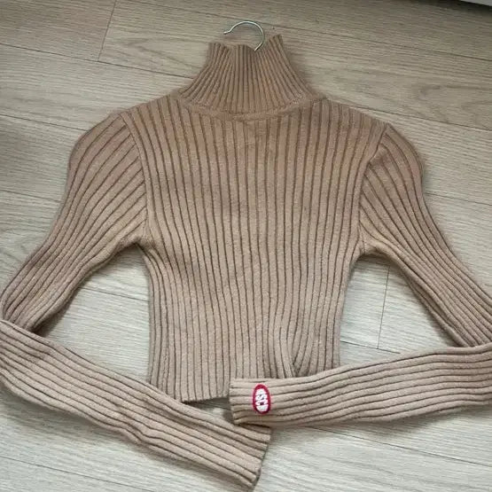 [BUNJANG] MSCHF Ribbed Polo Knit / 미스치프 골지 폴라 니트