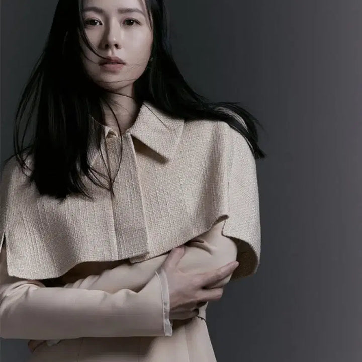 [BUNJANG] Bride And You Tweed Cape / (새상품) 브라이드앤유 트위드 케이프