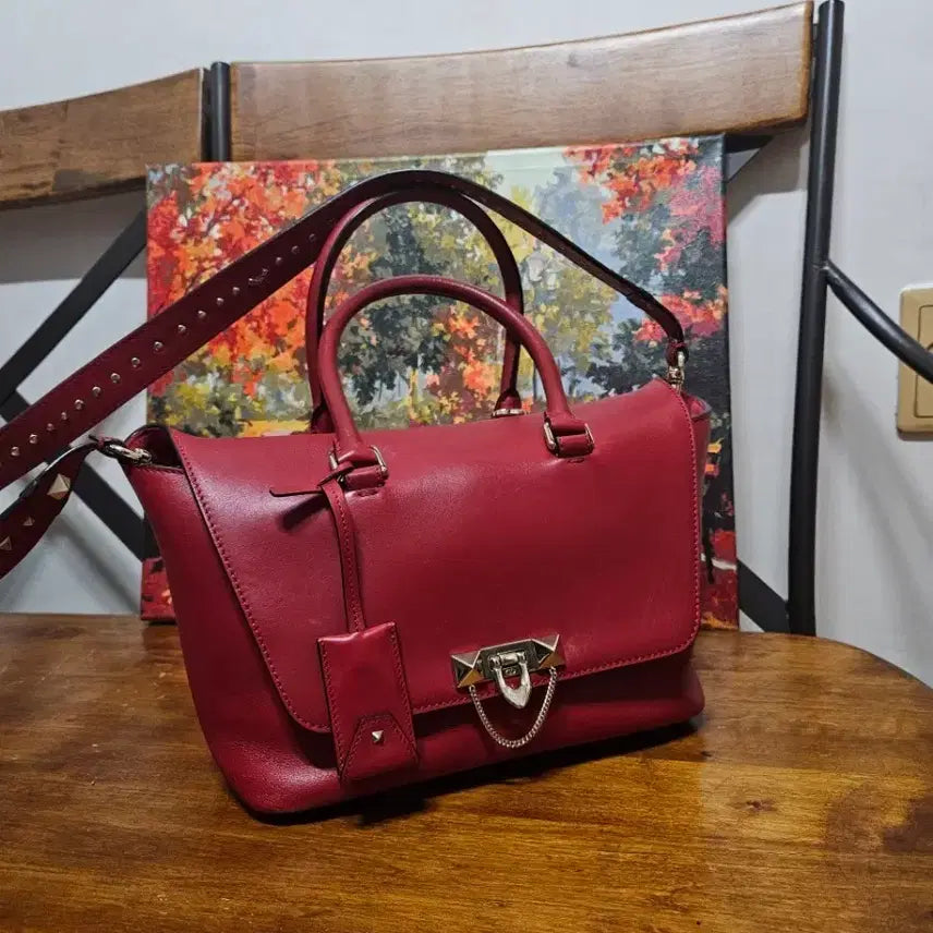 [BUNJANG] Valentino Convertible Tote and Crossbody Bag / 발렌티노 토트&amp;크로스 겸용백
