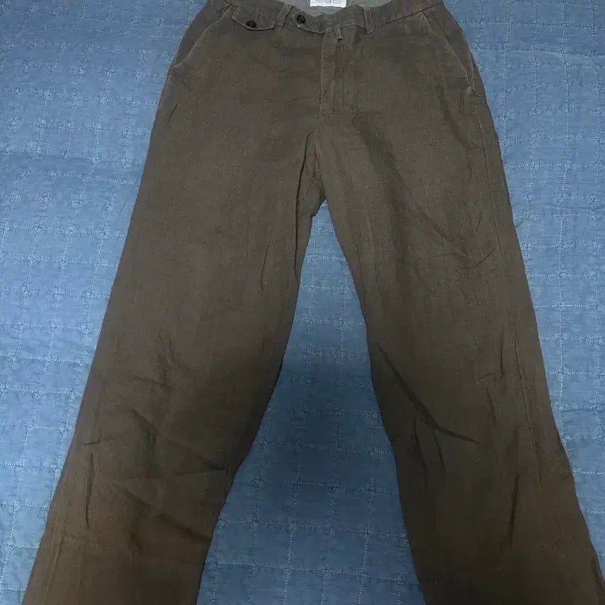 [BUNJANG] Ends and Means Grandpa Pants (Brown) - Size S / S) 엔즈앤드민즈 그랜파 팬츠