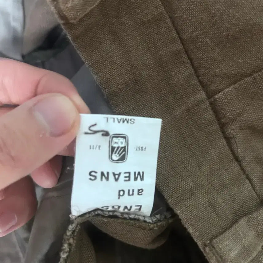 [BUNJANG] Ends and Means Grandpa Pants (Brown) - Size S / S) 엔즈앤드민즈 그랜파 팬츠