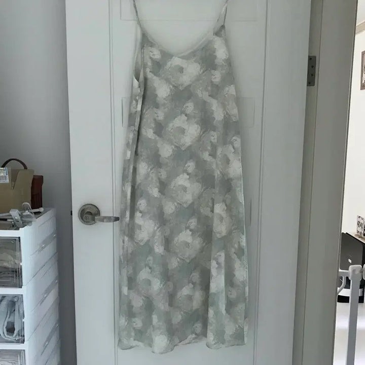 [BUNJANG] Floral Long Dress / 플라워 롱 원피스