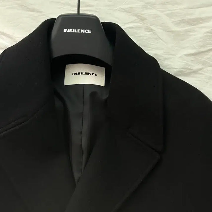 [BUNJANG] In Silence Cashmere Double Long Coat Black S Size / 인사일런스 캐시미어 더블 롱 코트 BLACK S사이즈