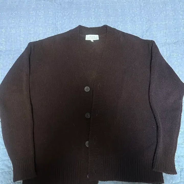 [BUNJANG] Studio Nicholson Brown Cardigan / M) 스튜디오 니콜슨 브라운 가디건