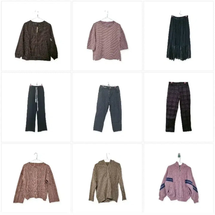 [BUNJANG] Bundle Set of 59 Used Clothing Items / 미착용 깨끗한 옷 중고의류 59벌 일괄 판매 리셀 환영