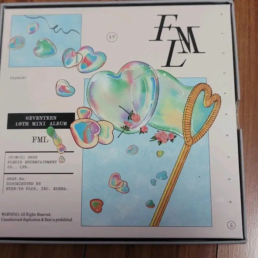 세븐틴 미니 10집 개봉 FML 도겸 캐럿반