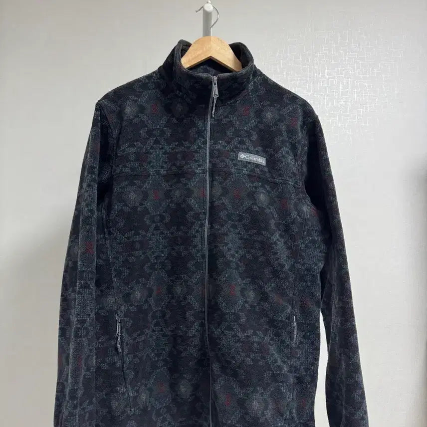 [BUNJANG] Columbia Pattern Fleece Zip-Up Jacket XL / Columbia 패턴 플리스 집업 자켓 XL