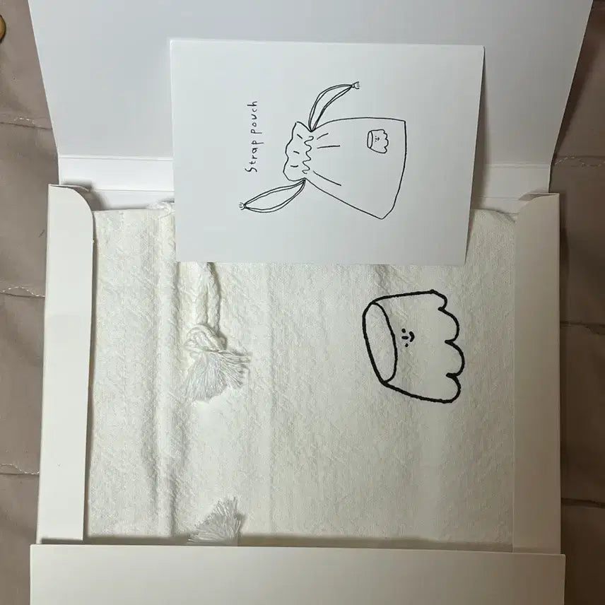 [BUNJANG] Woowo Pouch Set / (새상품) 우무 파우치 지퍼파우치 끈파우치