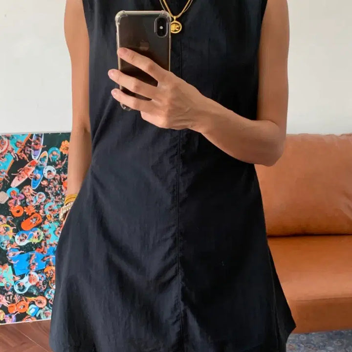 [BUNJANG] Black Mini Jumpsuit / 블랙 미니 점프수트