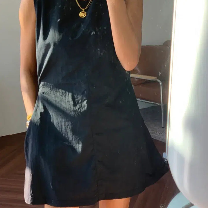 [BUNJANG] Black Mini Jumpsuit / 블랙 미니 점프수트