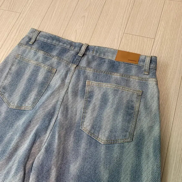 [BUNJANG] Avandress Denim Wide Pants / Avandress데님 와이드 팬츠