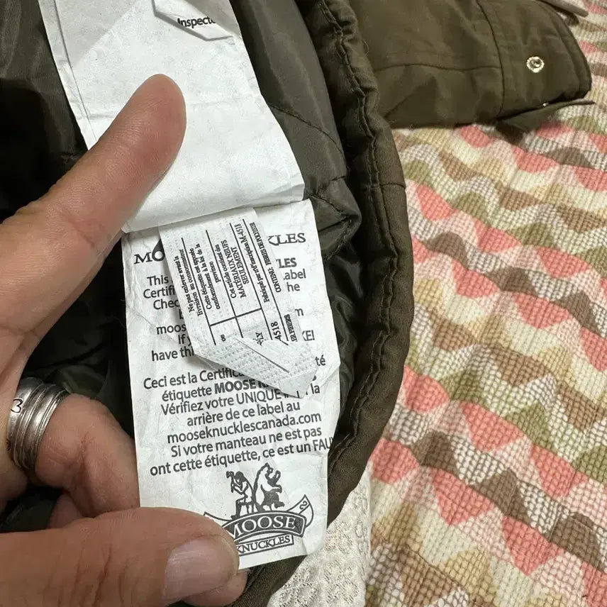 [BUNJANG] Moose Knuckles Steeling Parka with Pink Fox Fur / 무스너클 스틸링 파카 핑크퍼 카키 폭스