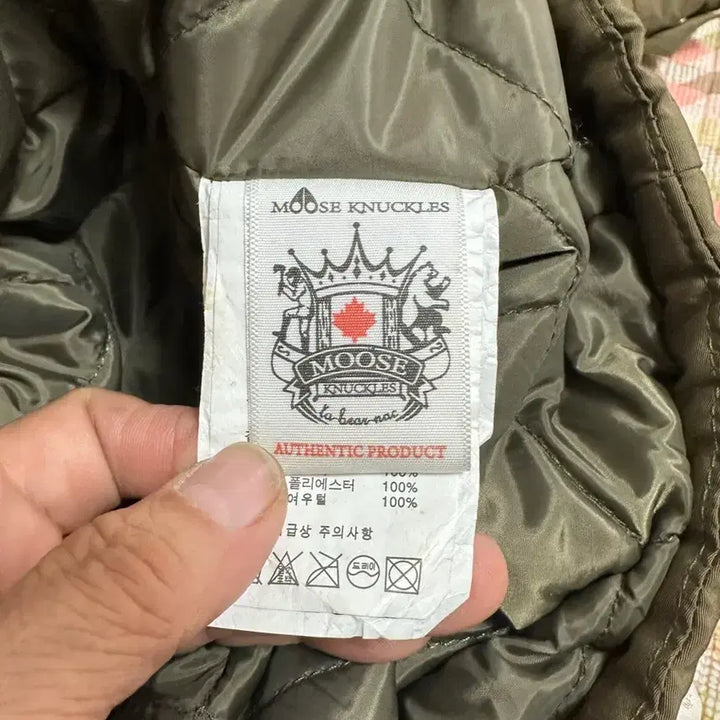 [BUNJANG] Moose Knuckles Steeling Parka with Pink Fox Fur / 무스너클 스틸링 파카 핑크퍼 카키 폭스