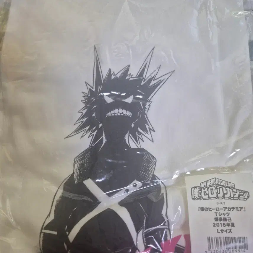 [BUNJANG] My Hero Academia Bakugo T-Shirt (Unsealed) / 나의히어로아카데미아 나히아 바쿠고 티셔츠