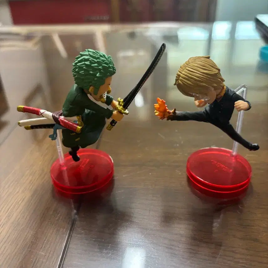 [BUNJANG] One Piece Zoro & Sanji Figure Set / 원피스 점프 월콜 조로/상디 피규어 세트
