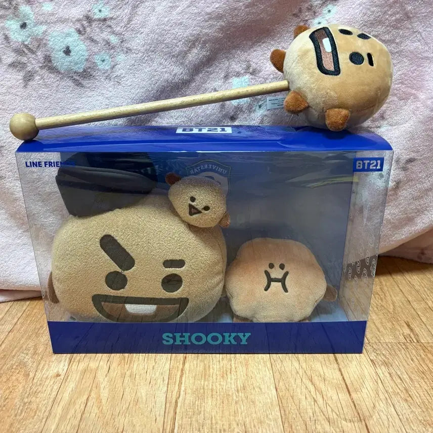 방탄소년단 BT21 슈키 인형 + 안마봉 일괄 판매