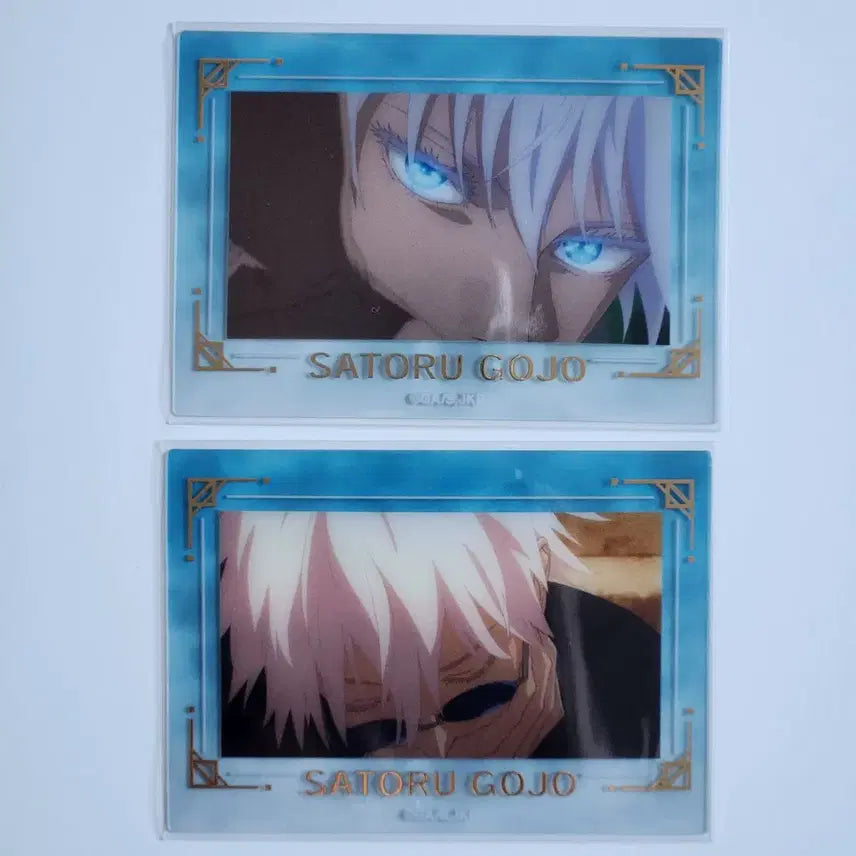 [BUNJANG] Jujutsu Kaisen Gojo Satoru Clear Card Bundle Set / (일괄판매) 주술회전 회옥옥절  고죠 사토루 클리어카드 6장