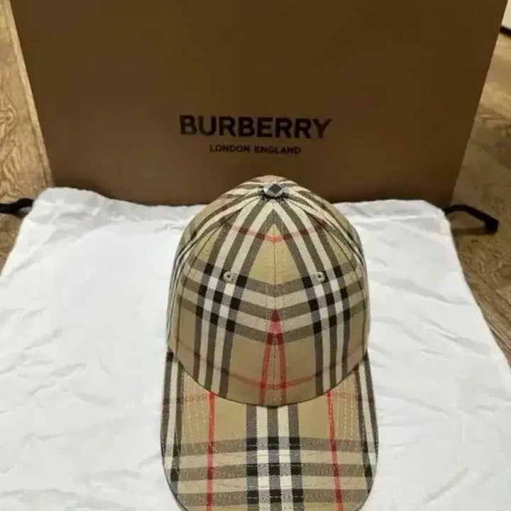 [BUNJANG] Burberry Check Ball Cap M / 정품) 버버리 체크 볼캡 M
