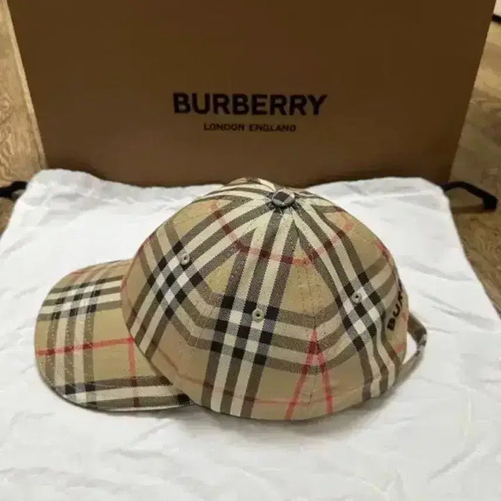 [BUNJANG] Burberry Check Ball Cap M / 정품) 버버리 체크 볼캡 M