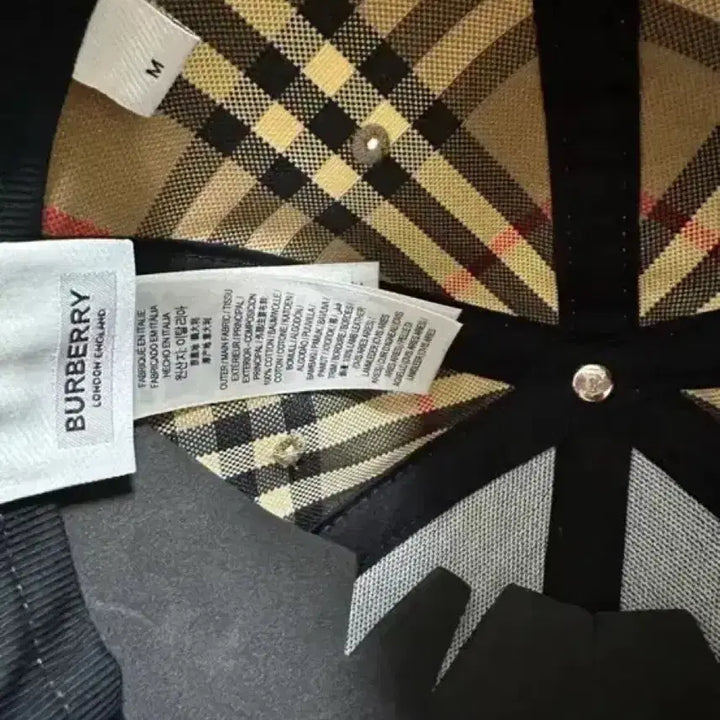 [BUNJANG] Burberry Check Ball Cap M / 정품) 버버리 체크 볼캡 M