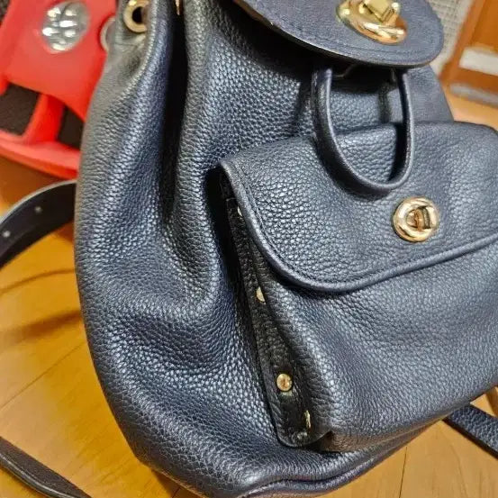 [BUNJANG] Coach Leather Backpack / 코치가죽백팩