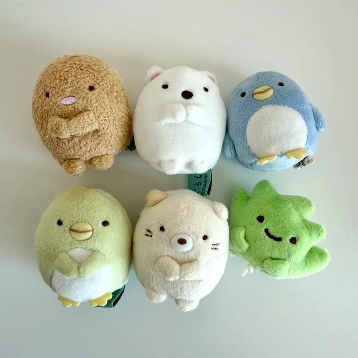 [BUNJANG] Sumikkogurashi XS Plush Bundle Set / 스밋코구라시 xs 인형 일괄 6종